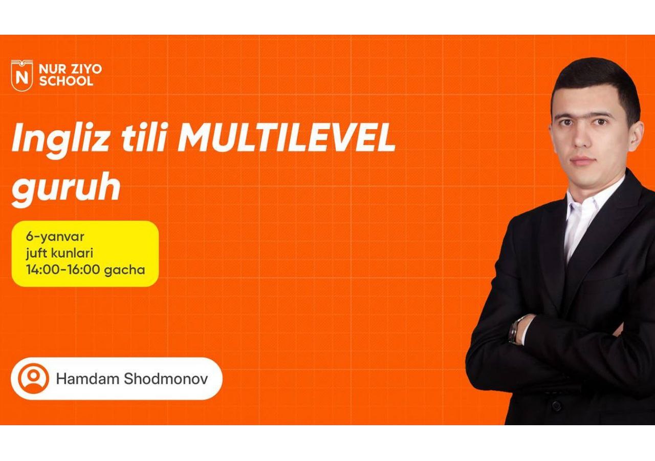 Ingliz tili (Multilevel) kursi